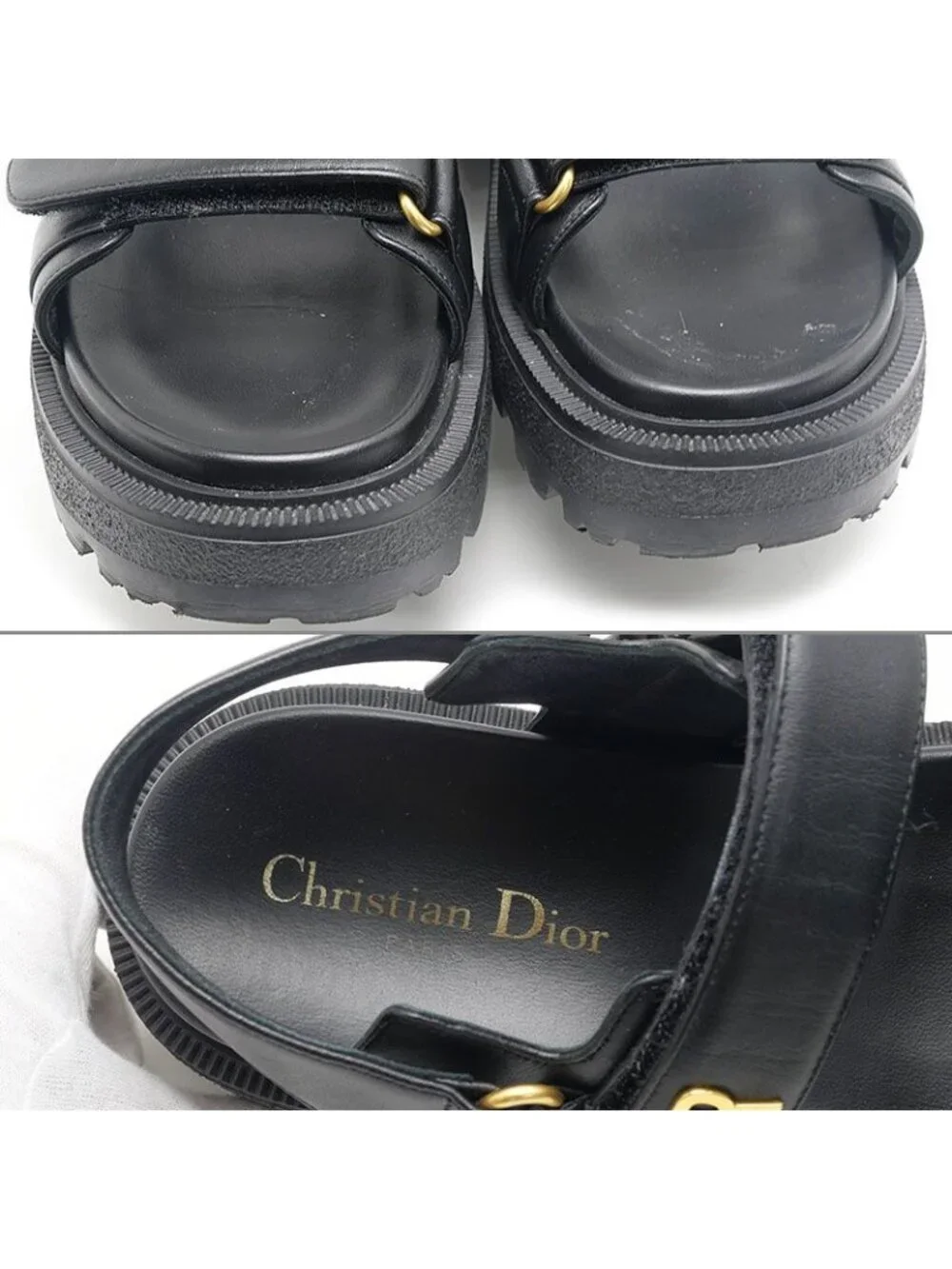 Dior Dioract Platform Sandals